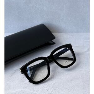 NEW Saint Laurent SL465 Square Optical Frames in Black